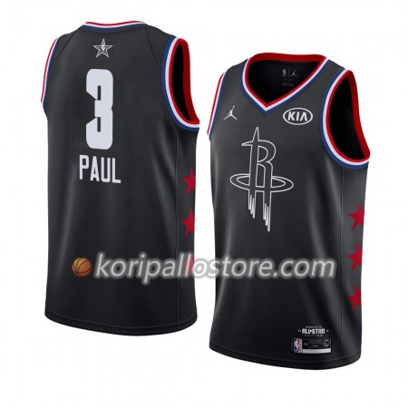 Houston Rockets Chris Paul 3 2019 All Star Jordan Brand Musta Miesten Pelipaidat Swingman 
